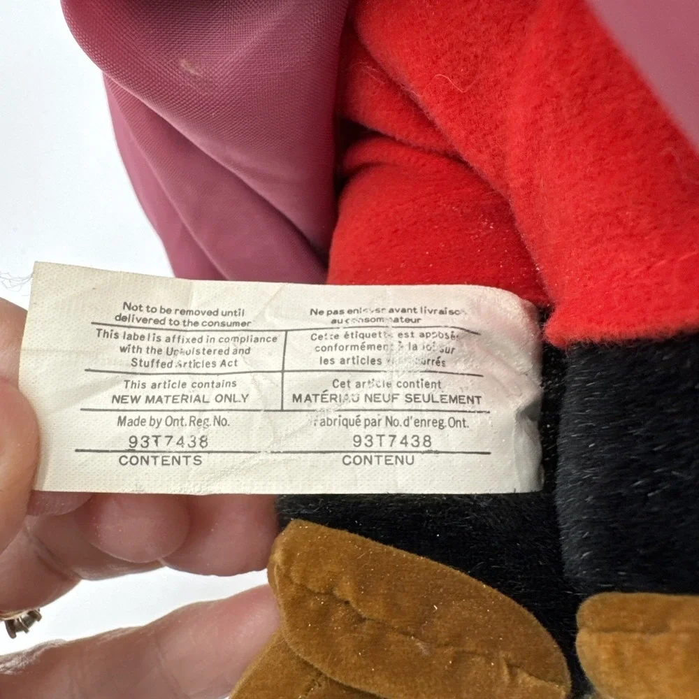 Disney Vintage Sorcerer Mickey Mouse Plush Stuffed Animal Toy Collectible‎ 16 In